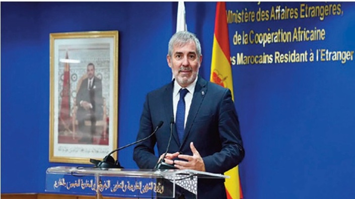 Fernando Clavijo : Le gouvernement des Iles Canaries soutient le plan d'autonomie marocain.