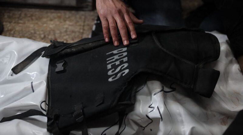 Gaza : Un journaliste tué, Al-Jazeera évoque un « crime délibéré »