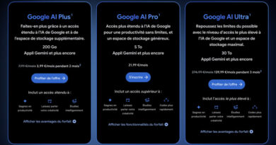 Google AI Pro offre 5 To de stockage sans hausse de prix, comme Gmail.
