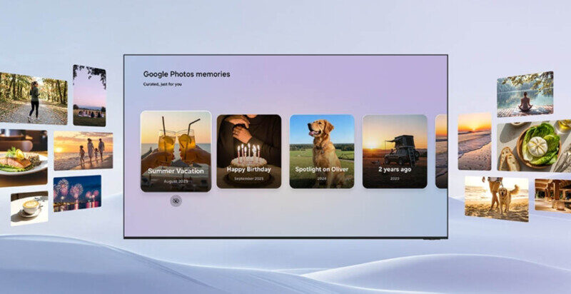 Google Photos ne transforme pas les TV Samsung en album photo.