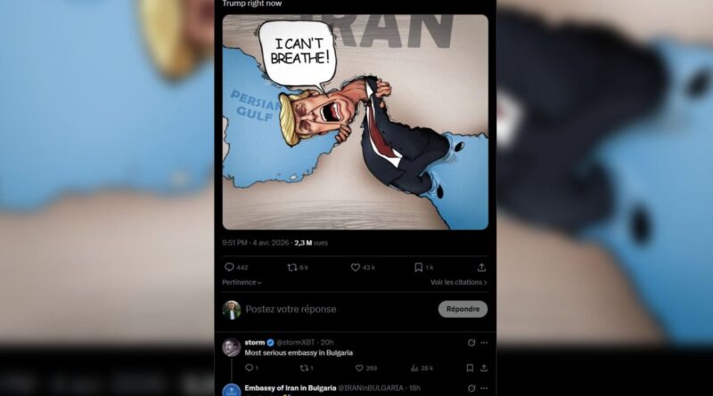 Guerre au Moyen-Orient : L'Iran se moque des Etats-Unis en ligne