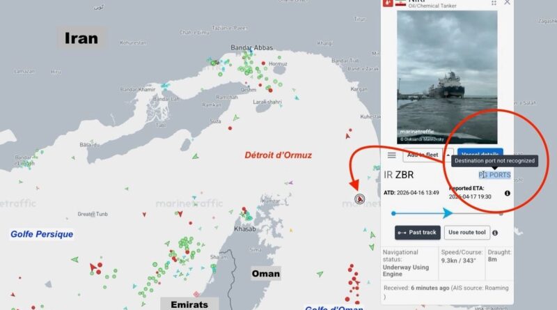 Guerre en Iran : Le spoofing aide-t-il les navires iraniens contre le blocus d'Ormuz ?