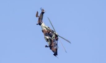 Guerre en Iran : L'hélicoptère Tigre de l'armée française face aux drones.