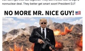 Guerre en Iran : Trump ne menace pas Téhéran avec un montage extravagant