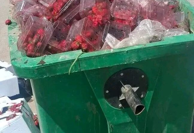 Himayatec s'indigne : des produits frais ne doivent pas être jetés.