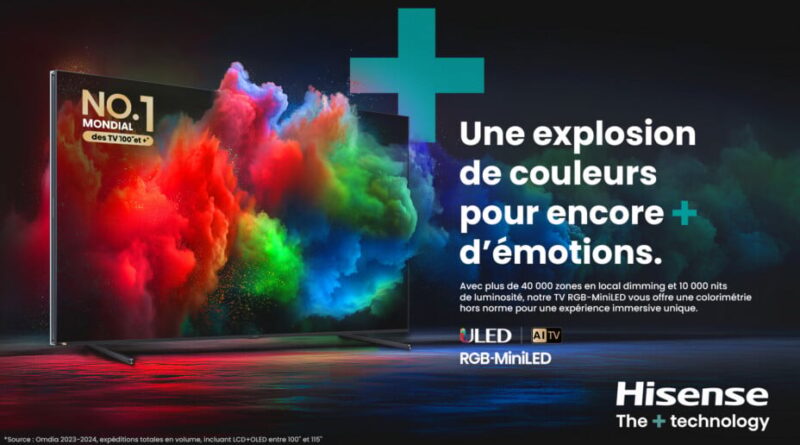 Hisense présente la technologie RGB MiniLED avec un concours FNAC ! [Sponso]
