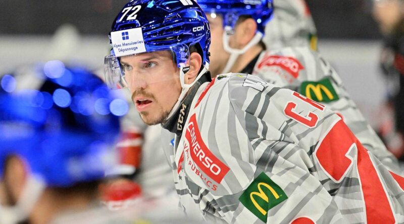 Hockey sur glace : Pierre Crinon expulsé pour un geste fautif en finale, match 4