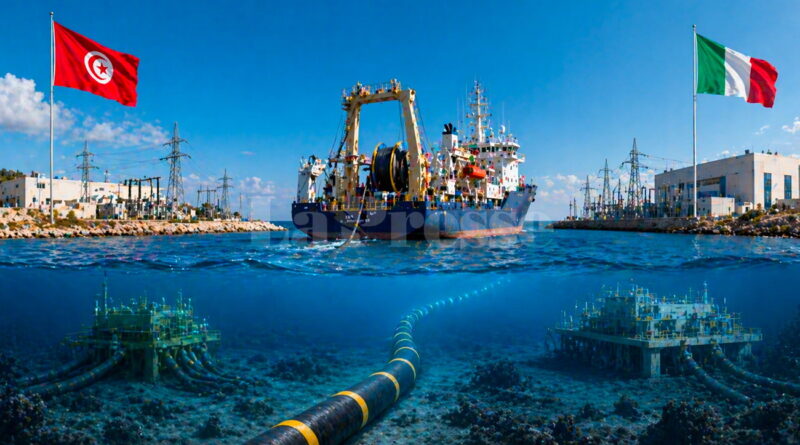 Interconnexion électrique Tunisie-Italie : Projet « ELMED » franchit une étape clé