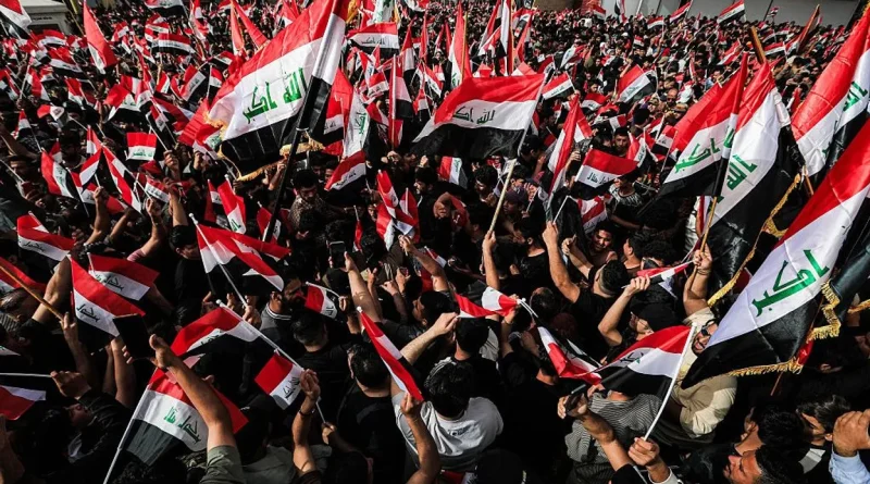 Irak : des dizaines de milliers ne manifestent pas contre la guerre au Moyen-Orient