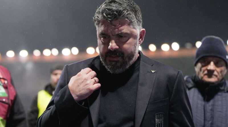 Italie : Gennaro Gattuso démissionne, « Le cœur lourd »