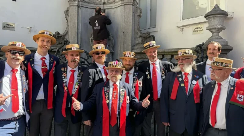 Jean-Claude, propriétaire de la plus belle moustache de Bruxelles en 2023