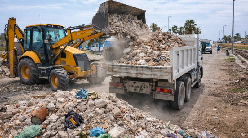 Ksibet El Mediouni : 250 tonnes de gravats évacués en 24 heures