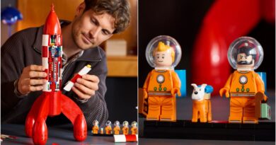 La fusée Tintin en briques LEGO : succès du géant face à la concurrence
