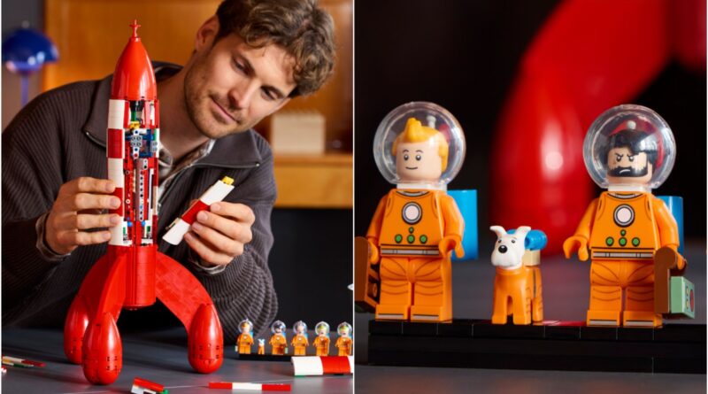 La fusée Tintin en briques LEGO : succès du géant face à la concurrence