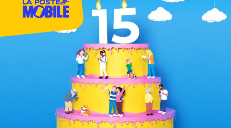 La Poste Mobile fête ses 15 ans avec 85 Go offerts.