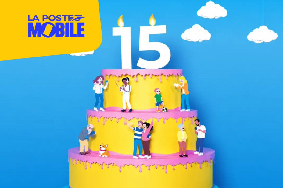 La Poste Mobile fête ses 15 ans avec 85 Go offerts.