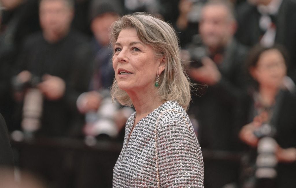 La princesse Caroline de Monaco à l'hommage de Florian Montorio.