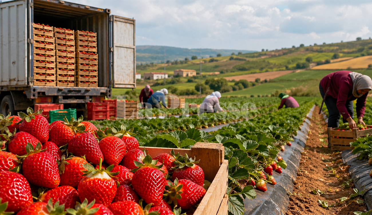 La Tunisie ne importe pas de fraises d'Égypte et d'Algérie.
