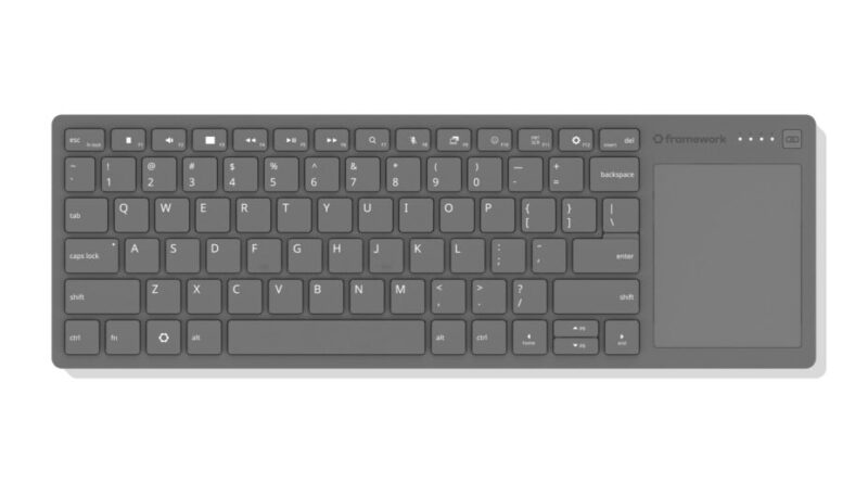 Le clavier sans fil de Framework remet en question la domination de Logitech