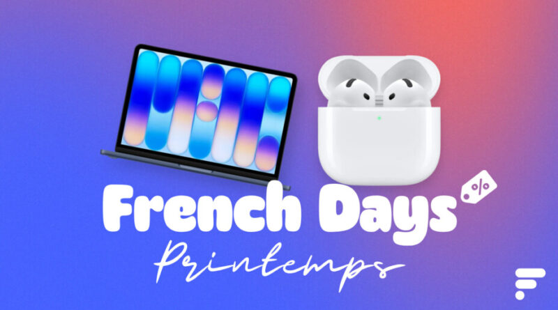 Le MacBook Neo et les AirPods 4 à prix réduit durant les French Days