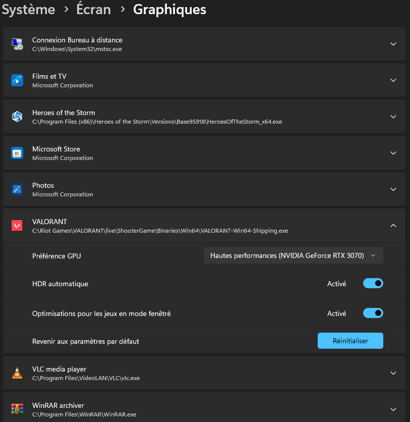 Optimiser performances gaming windows 11
