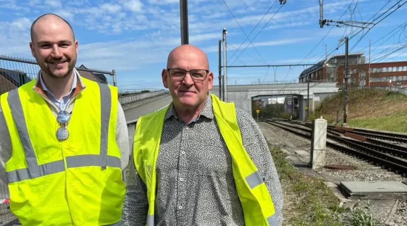 Leuze-en-Hainaut : le pont de la Résistance rouvre deux mois plus tôt