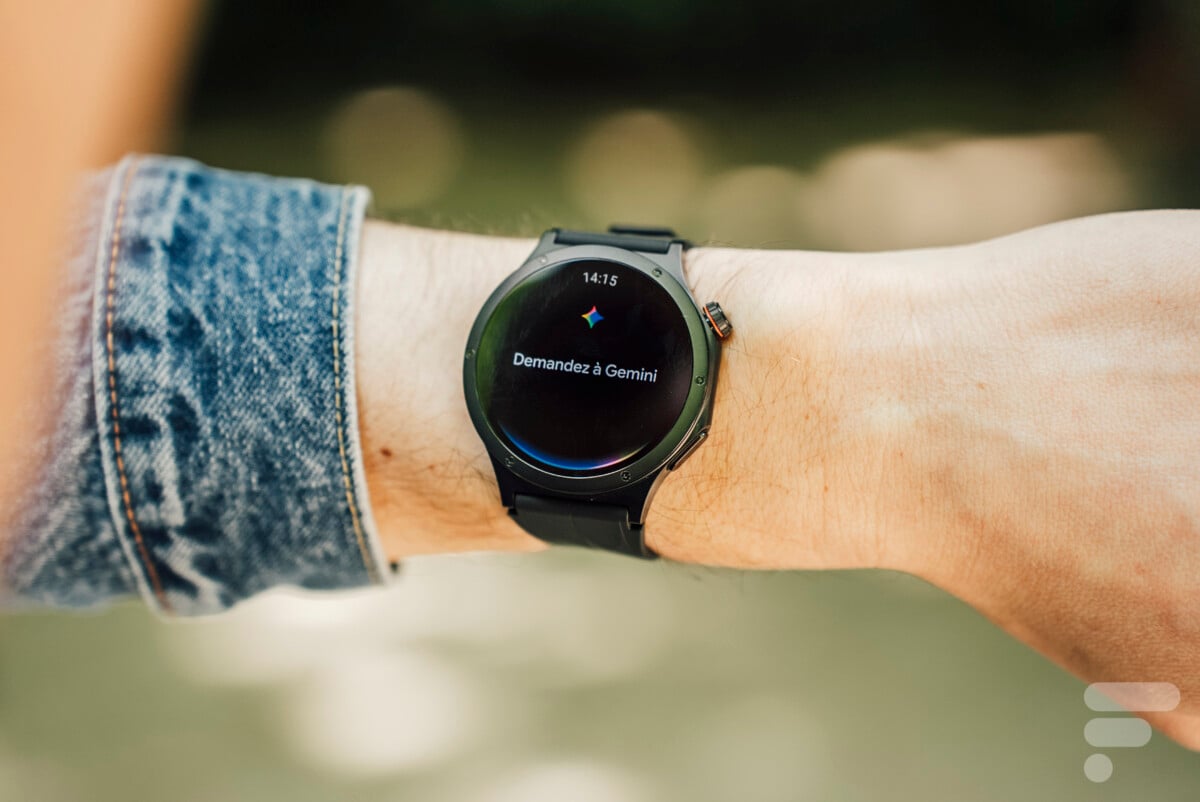 Gemini sur l'Oppo Watch X3