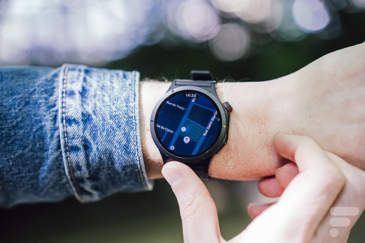 Google Maps sur l'Oppo Watch X3
