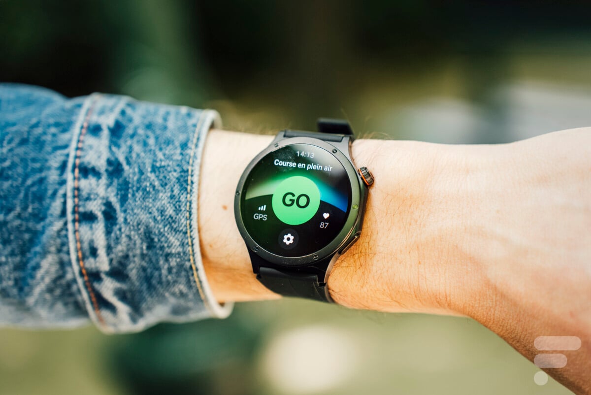 Le menu entraînement de l'Oppo Watch X3