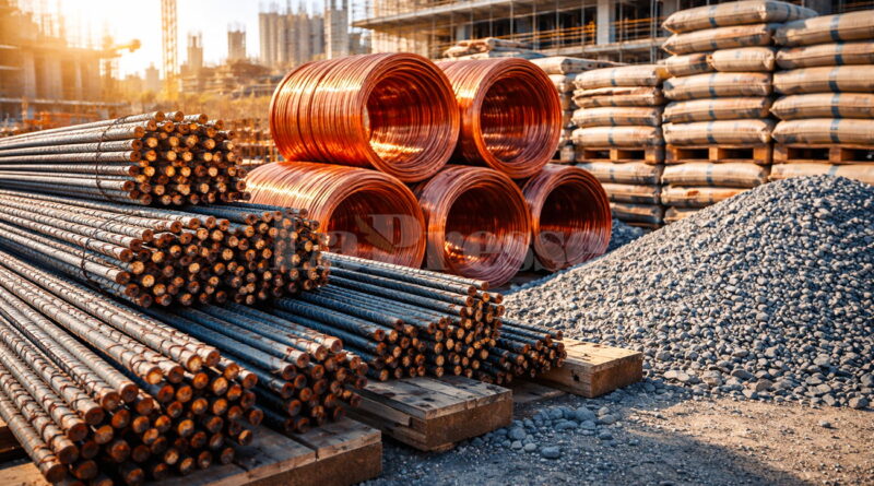 Matériaux de construction : les prix ne cessent d'augmenter en Tunisie.