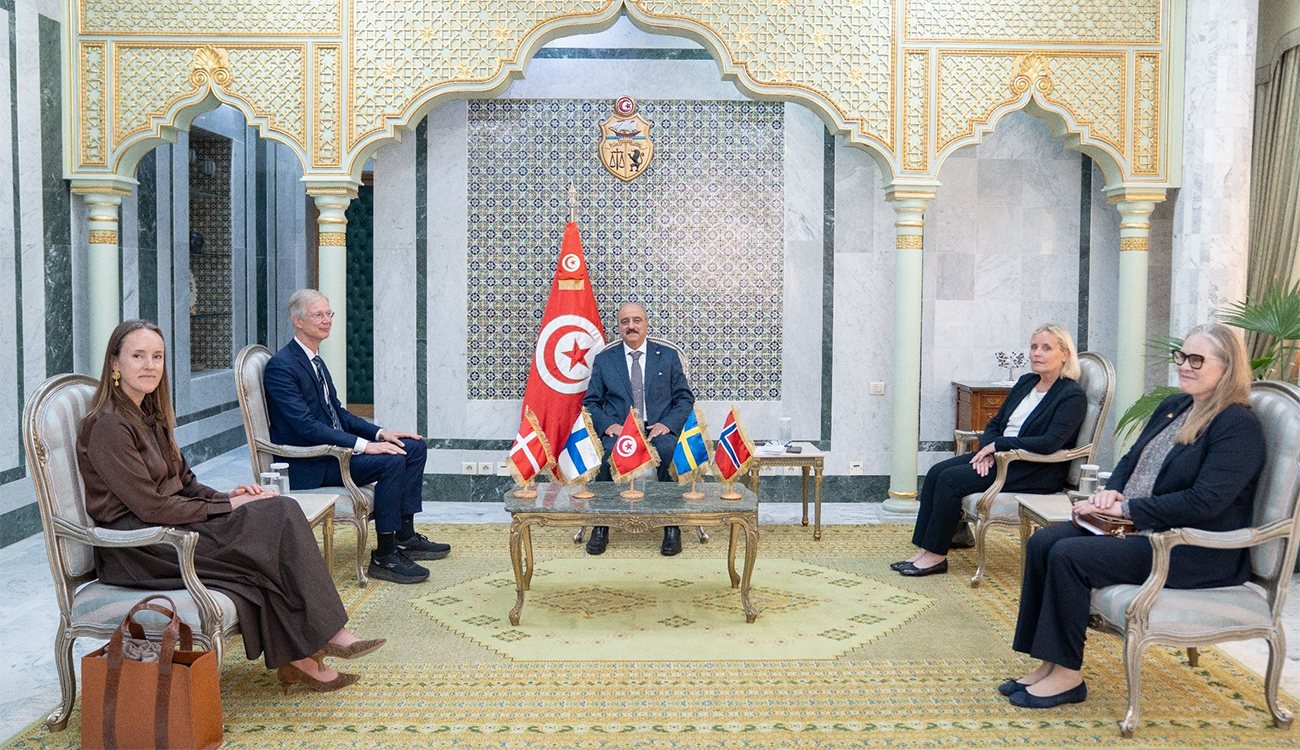 Mohamed Ali Nafti réunit les ambassadeurs nordiques pour la coopération