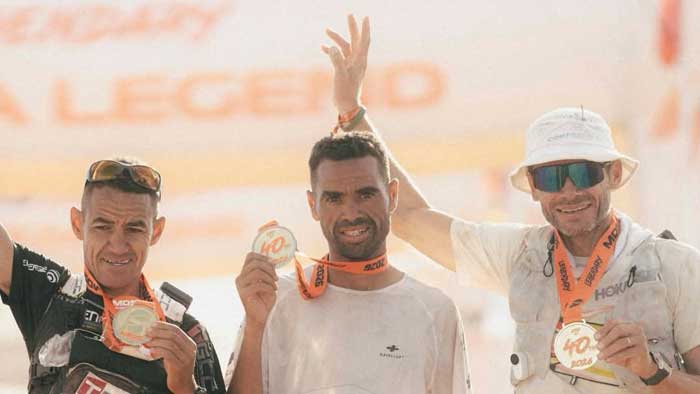Mohamed El Morabity remporte la 40ème édition du Marathon des Sables.