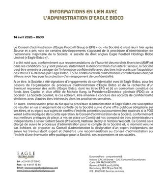 OLÂ : Michele Kang ne souhaite pas racheter le club.