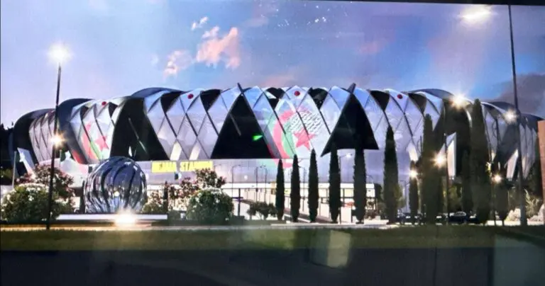 Photos à découvrir du nouveau stade de Béjaïa de 30.000 places