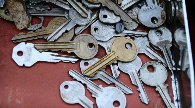 Pourquoi ne pas jeter de vieilles clés chez soi ?