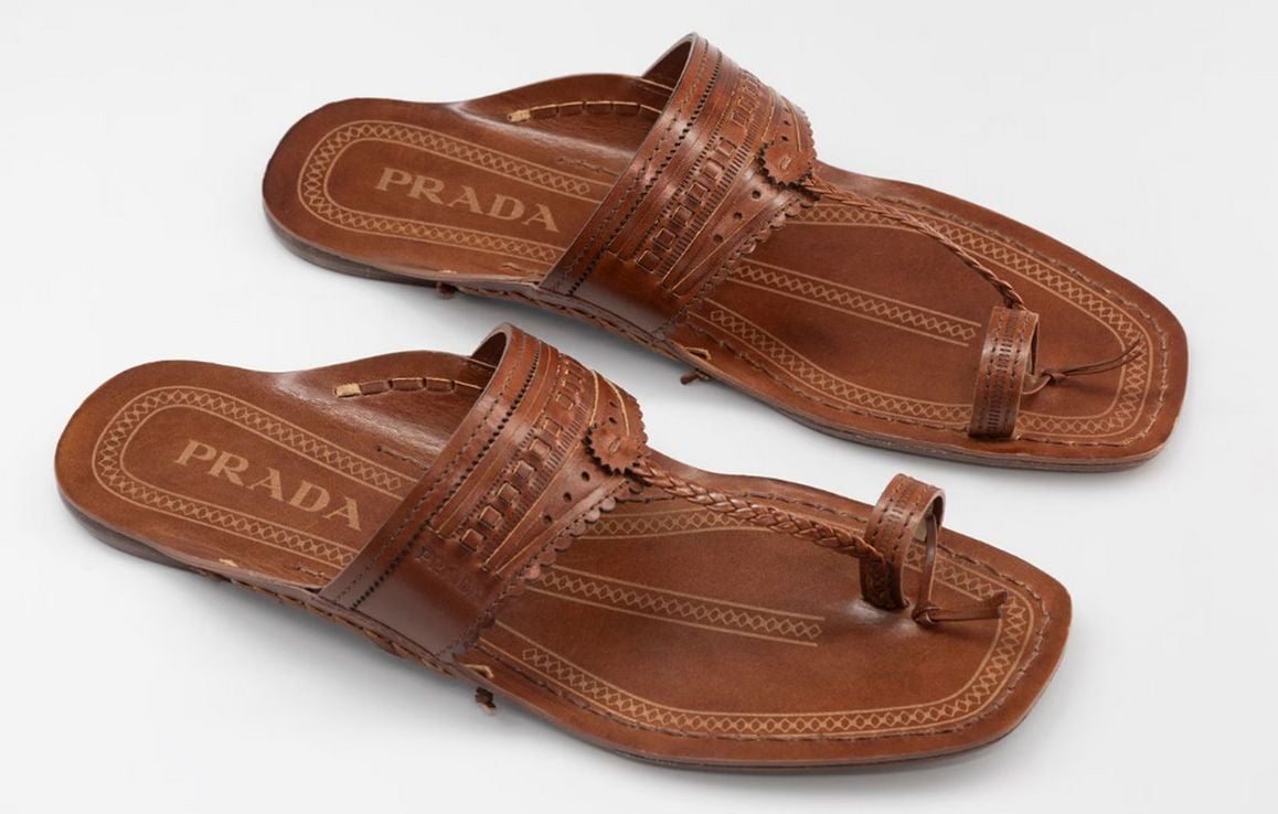 Prada : des sandales indiennes lancées après une polémique culturelle