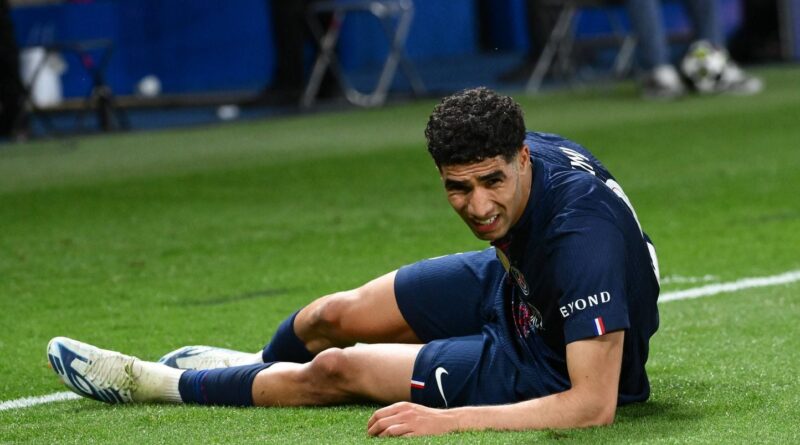 PSG : Hakimi absent pour la demi-finale retour contre le Bayern.