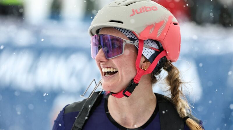 Ski-alpinisme : Emily Harrop gagne le sprint à Villars-sur-Ollon