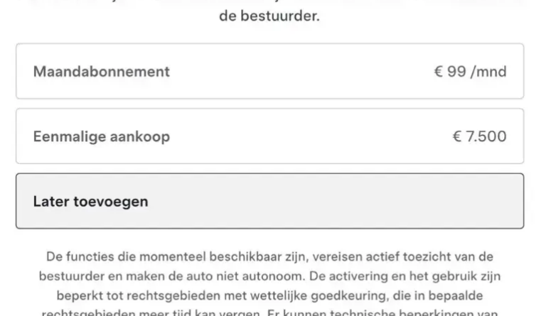 Tesla FSD : impact de son arrivée aux Pays-Bas sur nous