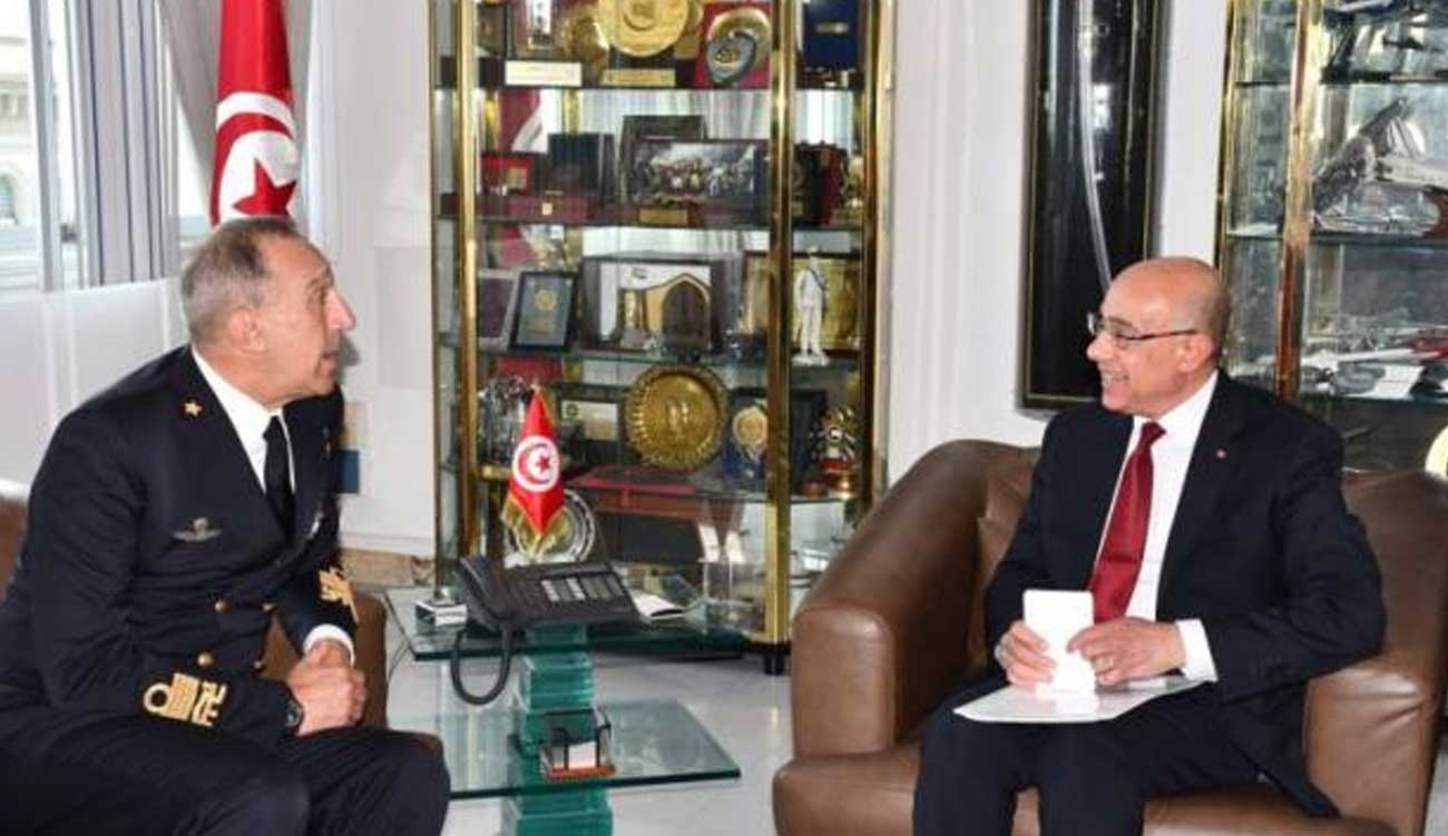Tunisie-Italie : Khaled Sehili discute de coopération navale avec la Marine italienne