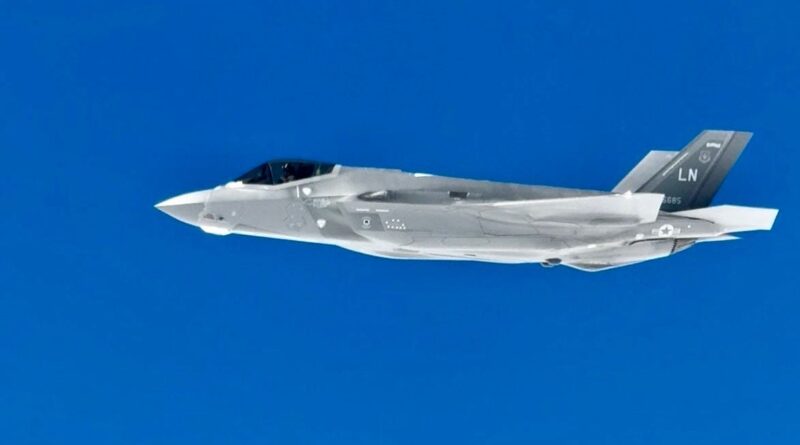 Un avion F-35 de l'US Air Force s'écrase dans le Nevada.