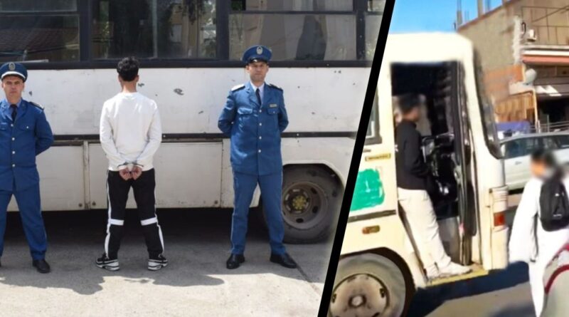 Un individu arrêté pour harcèlement dans un bus après une vidéo.