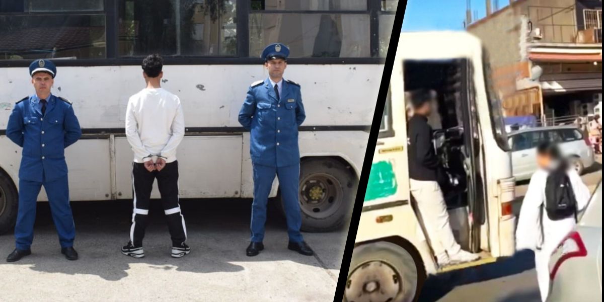 Un individu arrêté pour harcèlement dans un bus après une vidéo.