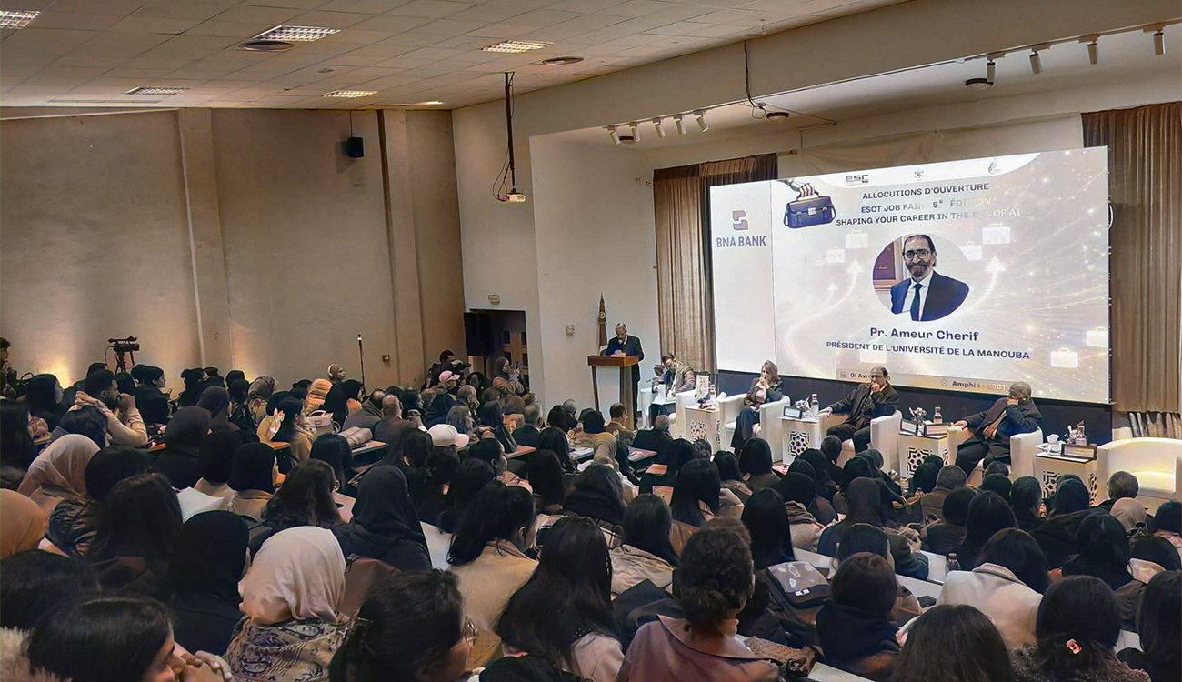 Université de La Manouba : 5e Salon de l’Emploi "Job Fair" à l’ESCT.