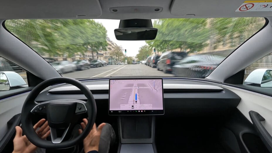 4 600 km sans intervention : l’exploit du FSD de Tesla en Europe