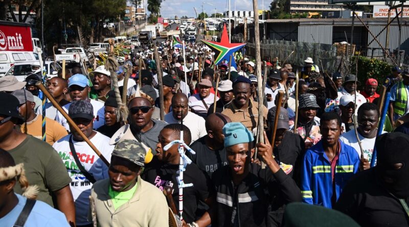 Afrique du Sud : Les manifestations xénophobes ne cessent de secouer le pays.