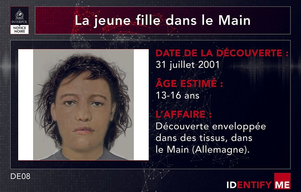 Allemagne : Interpol identifie une adolescente, résolvant sa mort 25 ans après