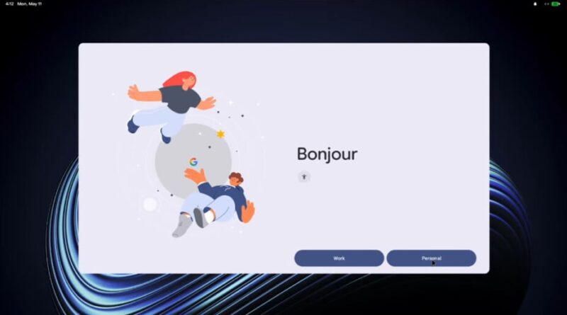 Aluminium OS, le système d'exploitation des Googlebook, se dévoile.