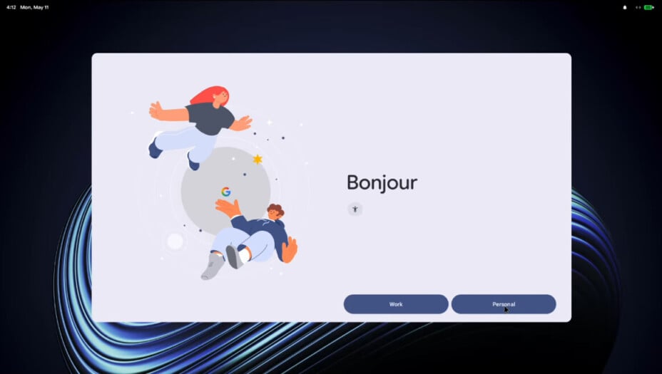 Aluminium OS, le système d'exploitation des Googlebook, se dévoile.