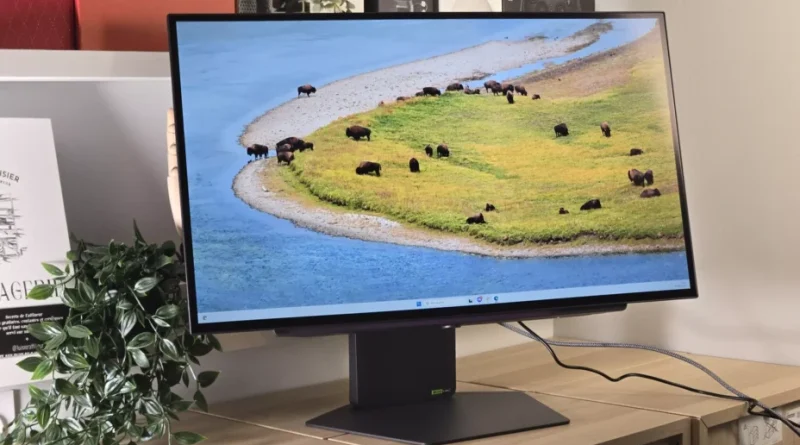 Amazon baisse de 37 % le prix de l'écran LG OLED 27 pouces.